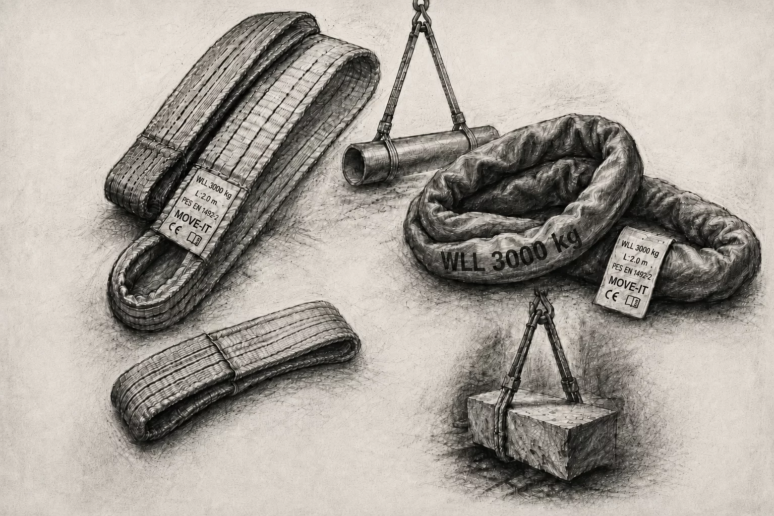 Hijsbanden & rondstroppen