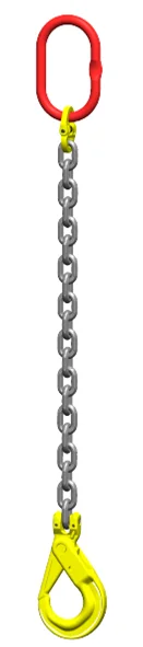 Afbeelding Kettingleng Grade 80 met veiligheidshaak 3m Dia.13 mm