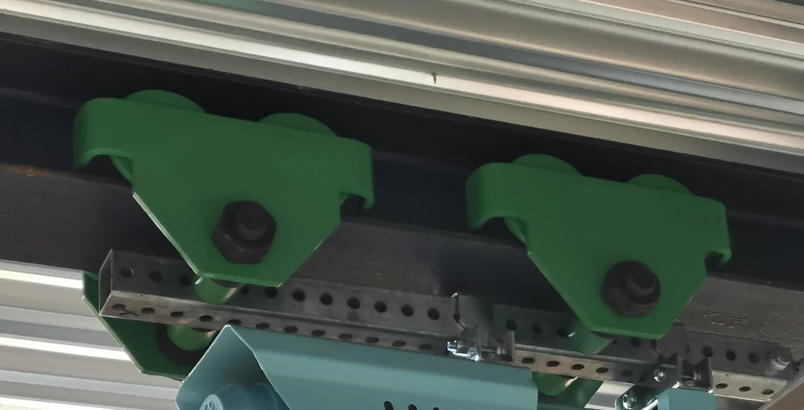 Afbeelding Lieren Duwloopkat voor ELIPAYT VAN 200 tot 600 kg instelbereik van 70 mm tot 300 mm
