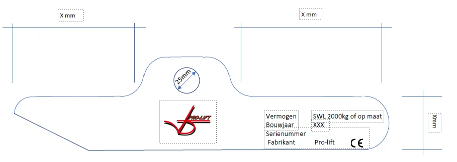 Afbeelding Bobijnhaak – 2000 kg
