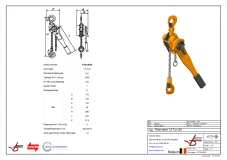 Afbeelding Rateltakel 1500 kg 3m HH