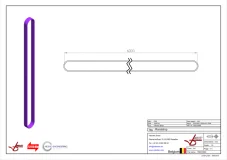 Afbeelding Rondstrop met dubbele mantel 1 ton NWL 6 m