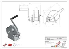 Afbeelding Trailerlier geremd 540 kg