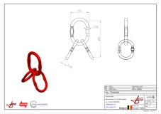 Afbeelding Topschalm voor 4-sprong Grade 80- 16 mm 17000 kg