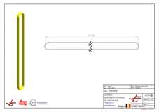Afbeelding Rondstrop met dubbele mantel 3 ton NWL 10 m