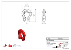 Afbeelding Omega sluiting Grade 80 - Sjorketting 10 mm 3150 kg