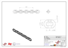 Afbeelding Hijsketting voor hijslengen en kettingsprongen Grade 80 20 mm 12000 kg