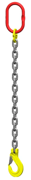 Afbeelding Kettingleng Grade 80 met haak klep 5m Dia.13 mm