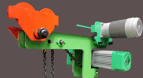 Lage inbouwset voor Elektrische kettingtakels tot 2000 kg.