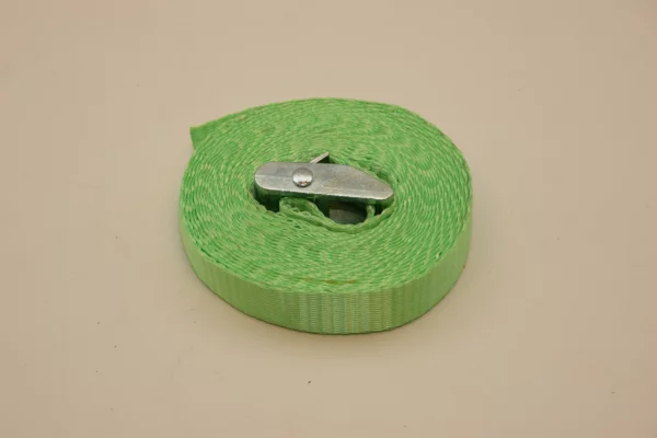 Bagagegordel 5m groen 25 mm 500 daN