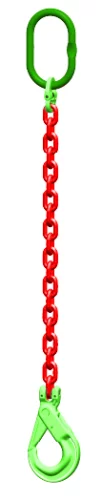 Kettingleng Grade 100 met veiligheidshaak 1.5m 6 mm