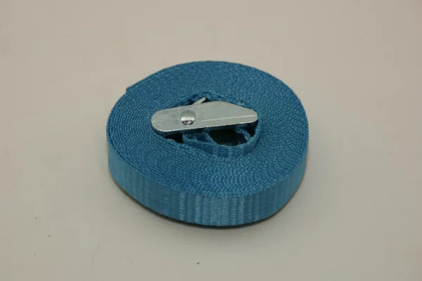 Bagagegordel 4m blauw 25 mm  500 daN