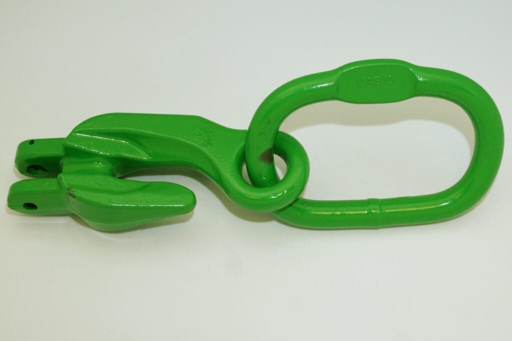 Ophangring voor leng met geintegreerde inkorthaak 8mm G100 2500 kg