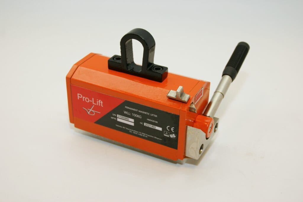 Hefmagneet: Permanente hefmagneet, met vast oog 600 Kg