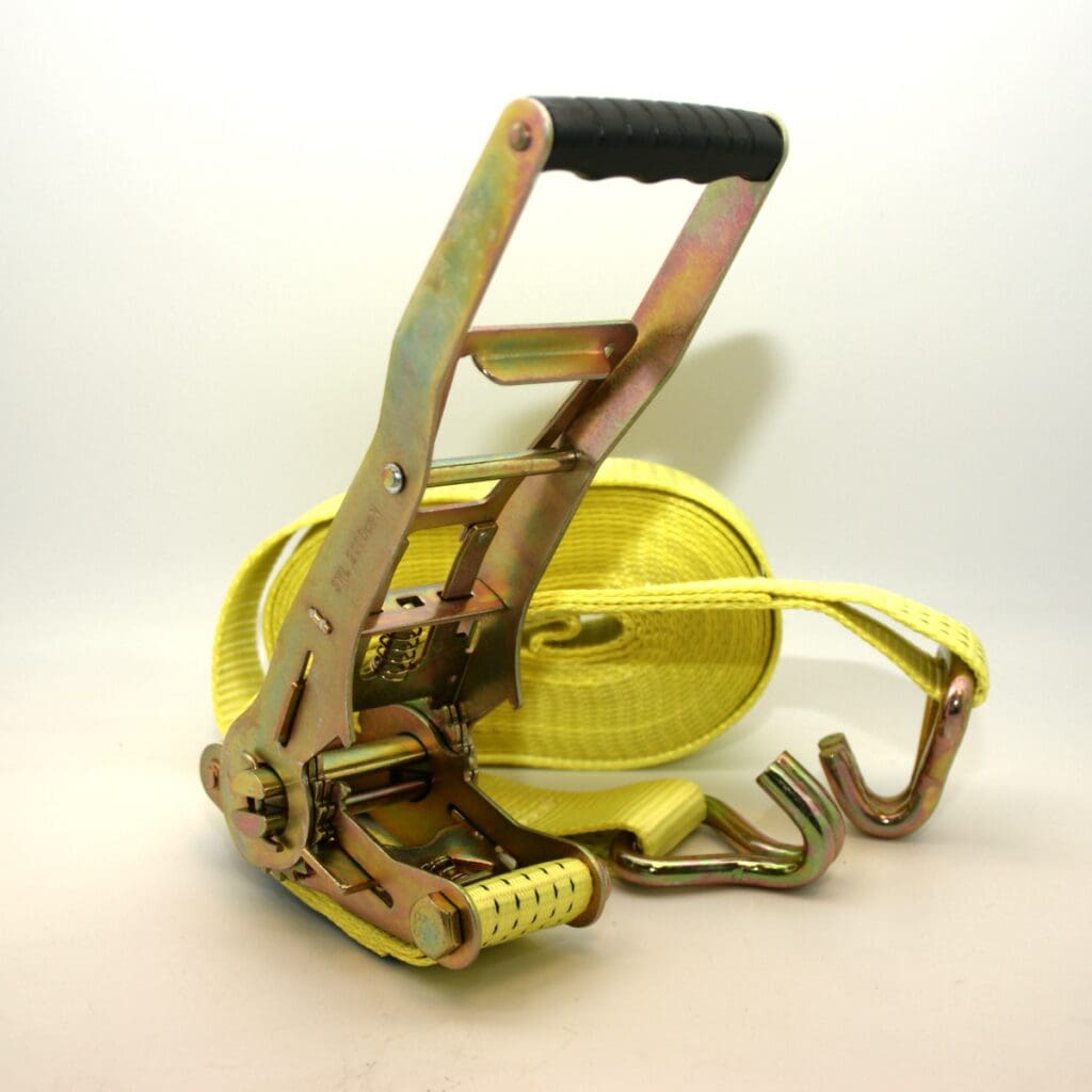 Sjorband: Spanband smalle haak ergo hendel, 50mm 2000daN 9m