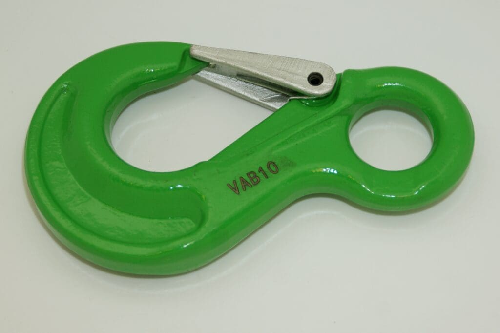 Ooghaak met klep 6mm G100 1400 kg