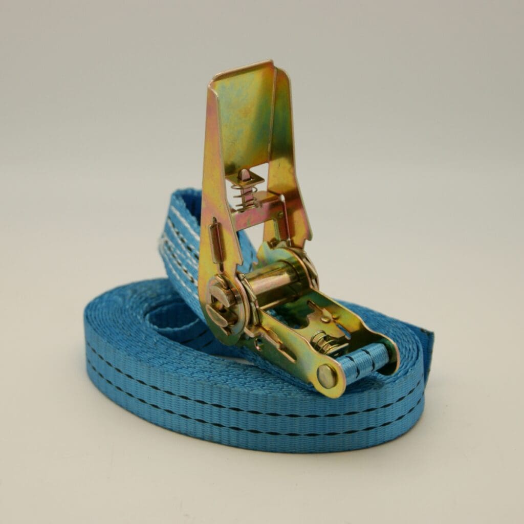 Sjorband: Spanband eindloos blauw, 25mm 800daN 2,5m