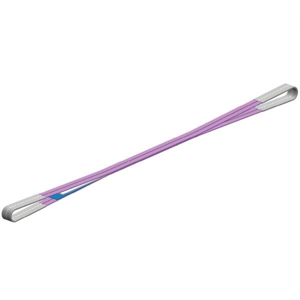 Hijsband in 2 lagen en lus bescherming Polyester hijsband 1 ton 10 meter