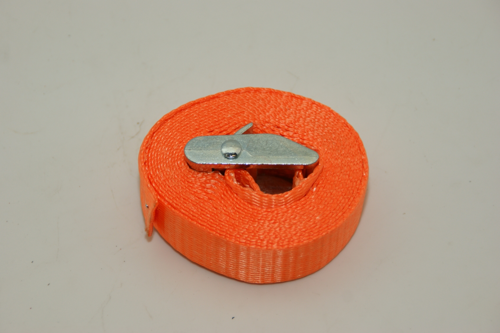 Sjorband: Bagagegordel oranje, 25mm 3m 500 daN