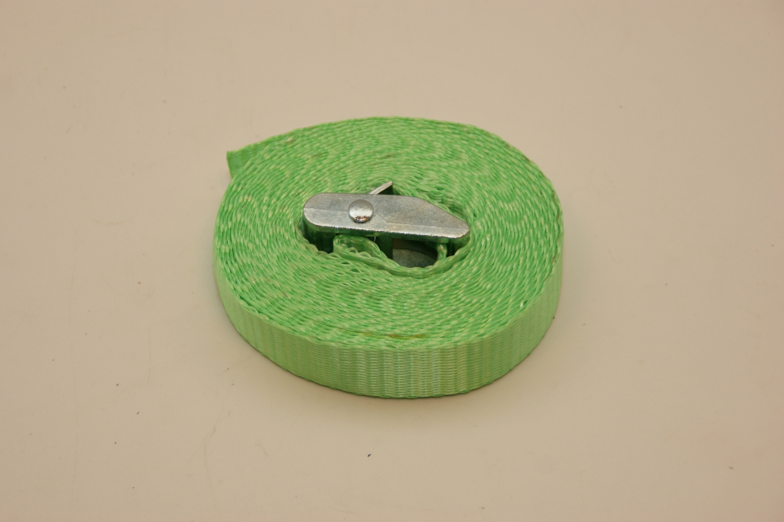 Sjorband: Bagagegordel groen, 25mm 5m, 500 daN