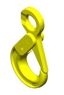 Haken: Oogveiligheidshaak, zelfsluitende haak G80- 6mm 1200 kg
